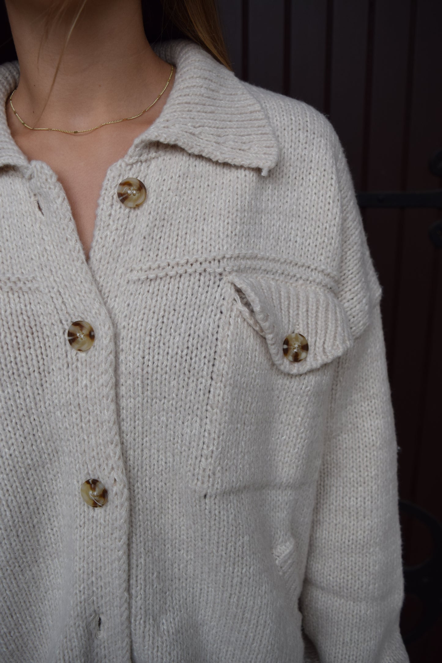 Grandpa Sweater Cardigan