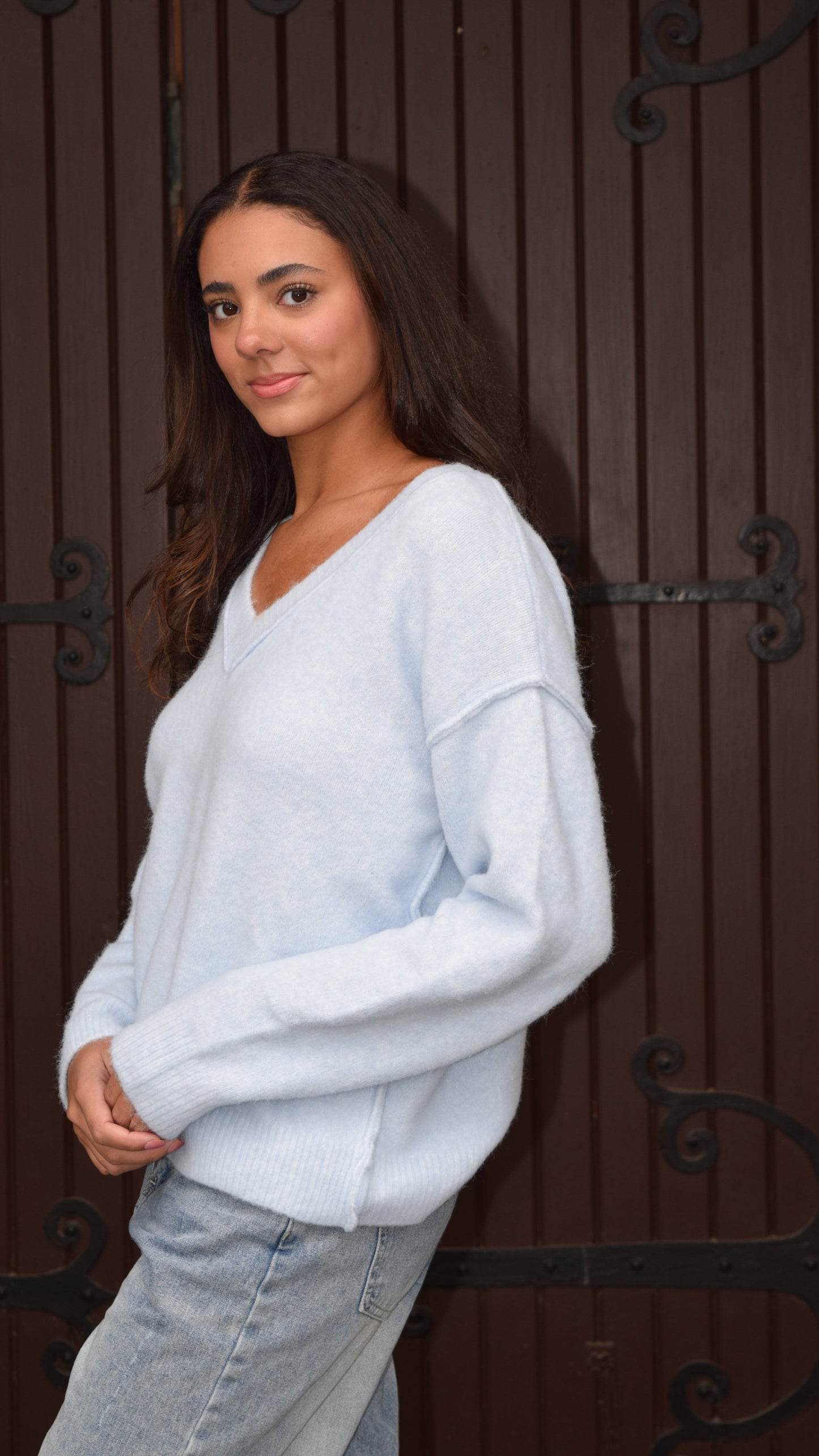 Soft V Neck Sweater