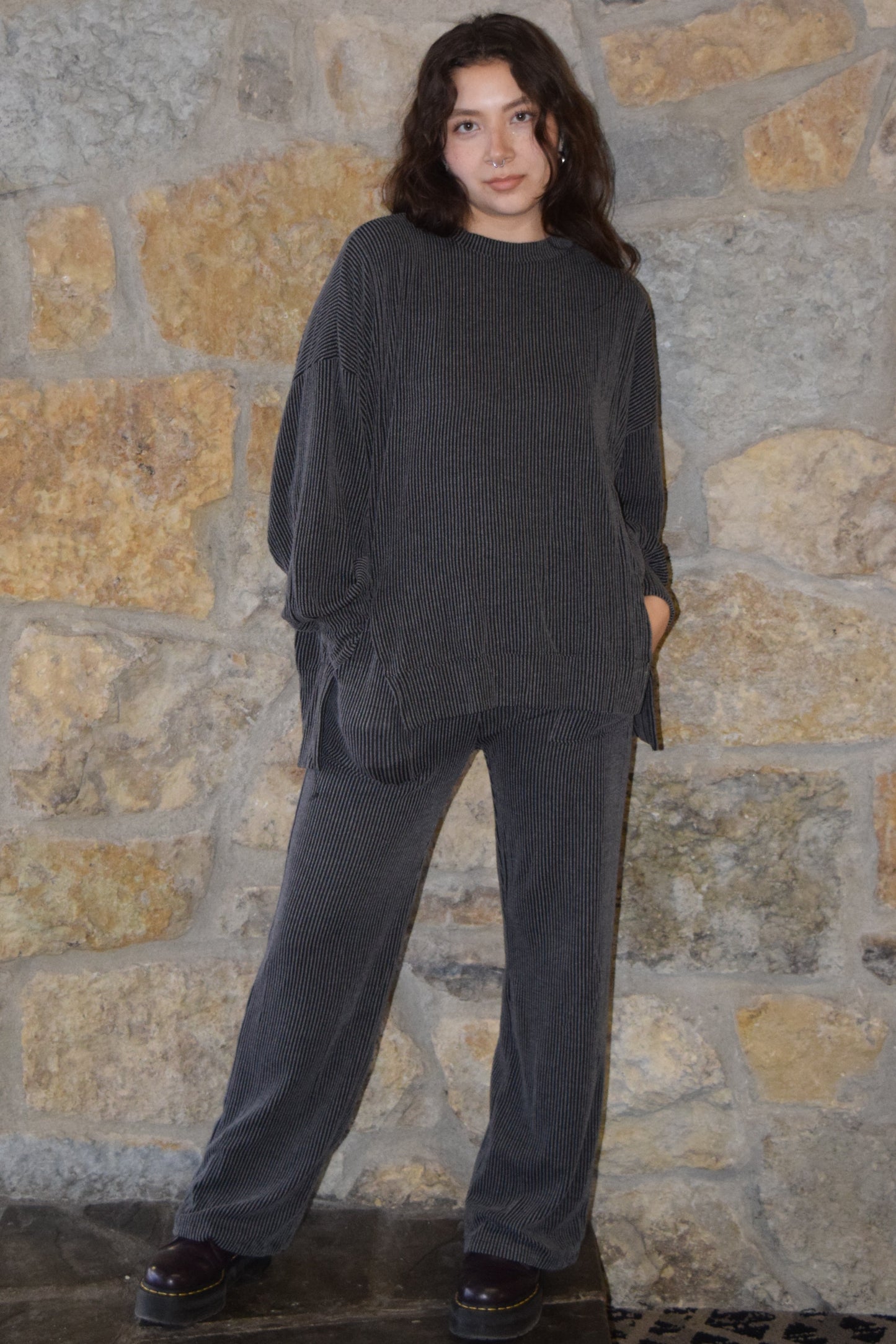 Corded Cozy Top
