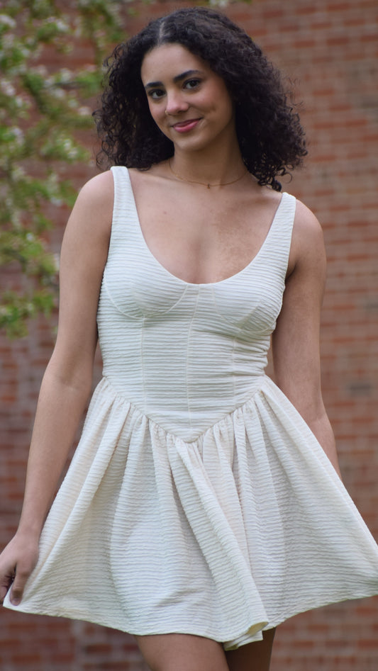 Texture Stretch Dress