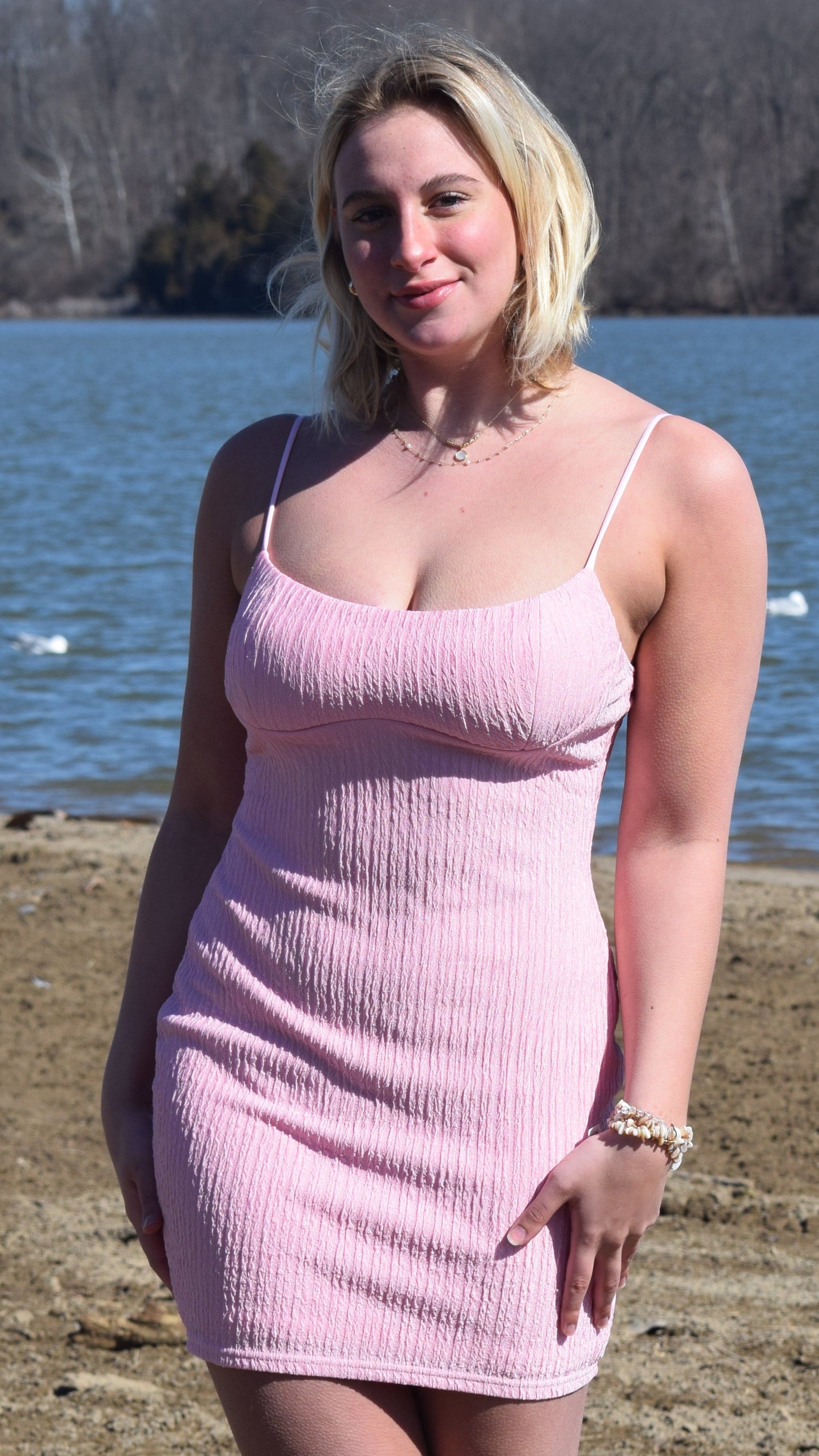 Texture Body Con Dress