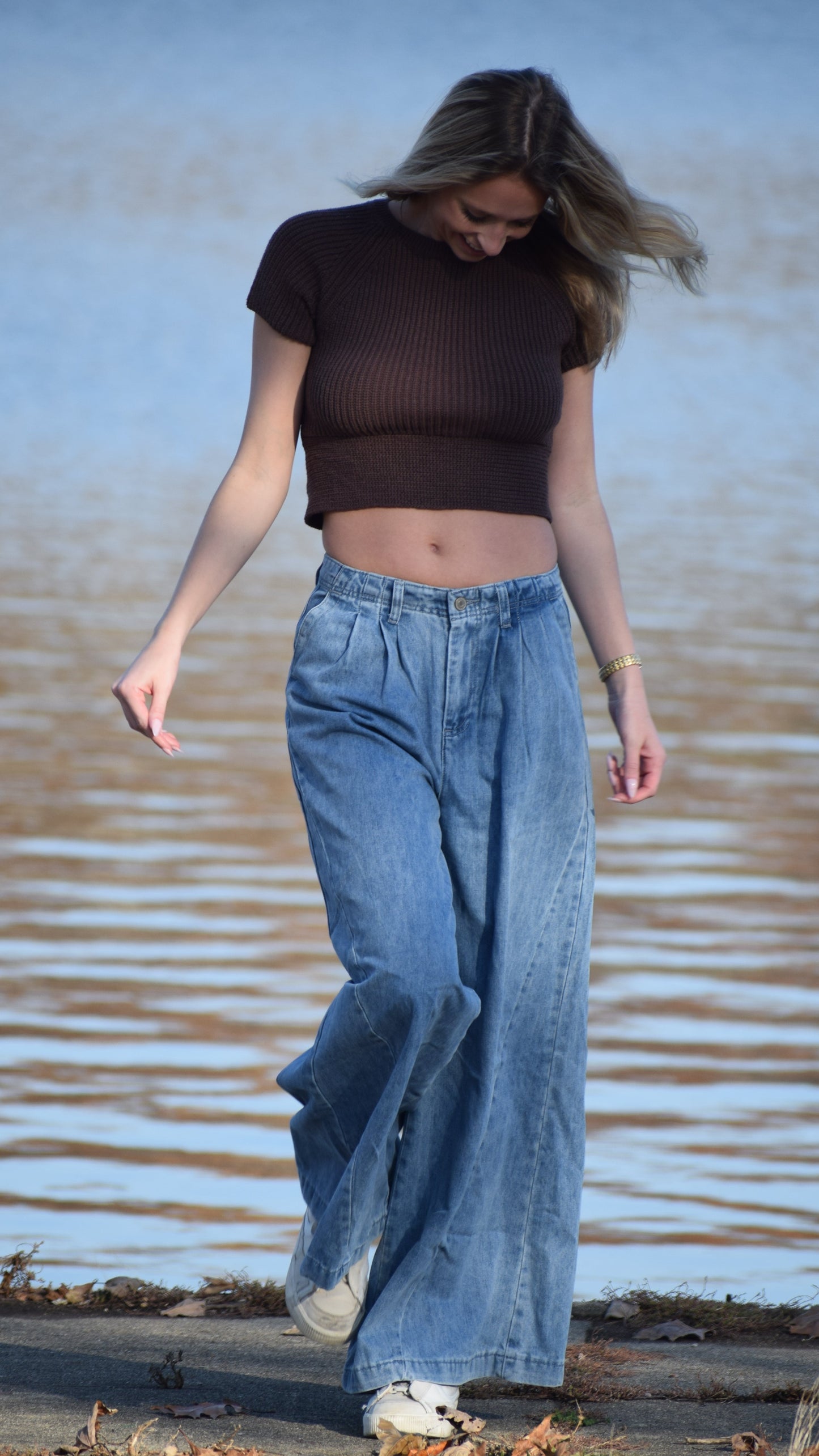 WIDE LEG SOFT DENIM