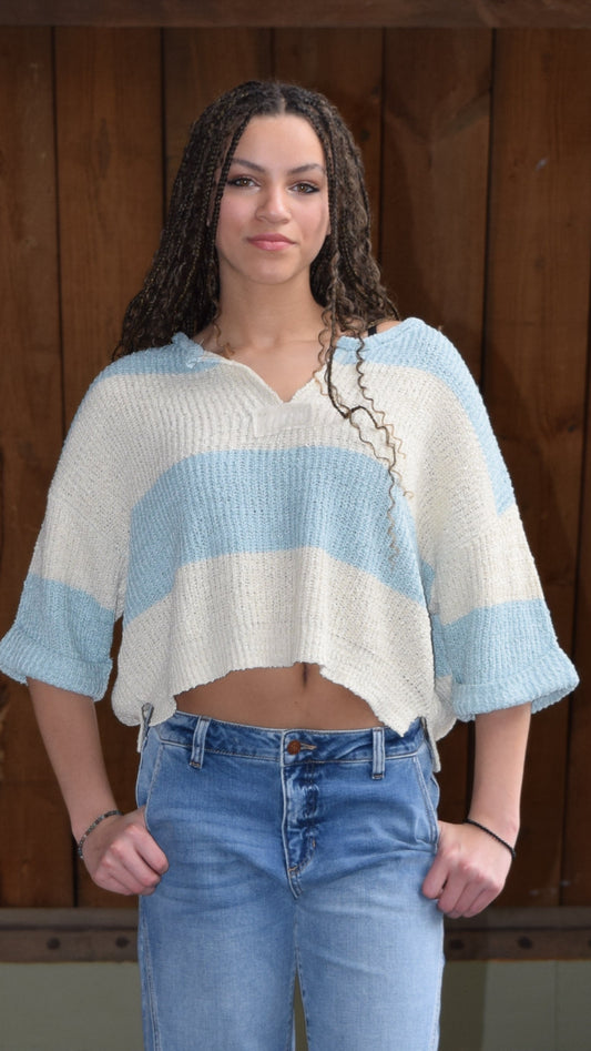 Spring Stripe Sweater