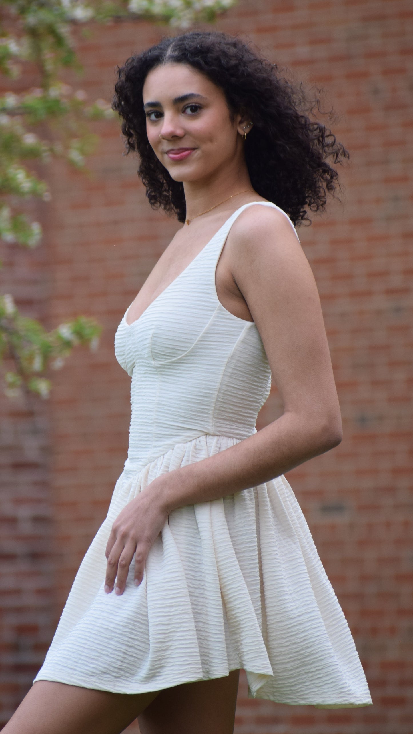 Texture Stretch Dress